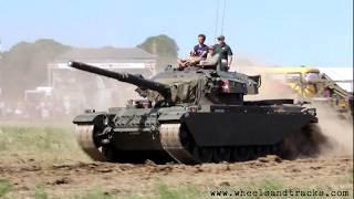 Swiss Army Centurion Tank at the W&P Show Folkstone 2014