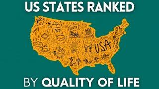 Top 10 US States Ranked by Quality Of Life in 2025