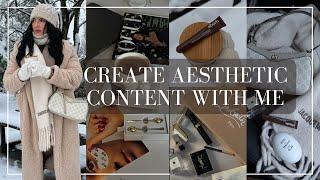 How To Create & Edit Aesthetic Videos (Instagram Reels, TikToks & Capcut) a cozy winter morning vlog