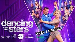 DWTS Season 33 Dances | Week 1: The Premiere