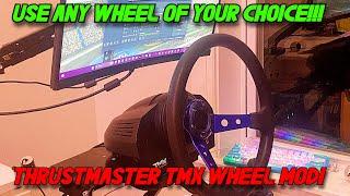 AMAZING Custom Wheel Mod For Thrustmaster TMX Racing Fans!