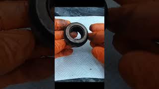 Broken and new thrust bearing #automobile #diy #clutch