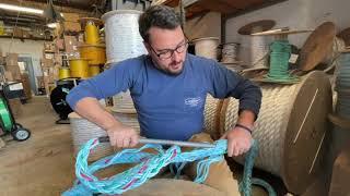 Rope Splicing - Long Splice 12 Strand Rope - Samson Rope Polytron