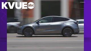 Tesla's robotaxis launch in Austin with safety drivers in passenger seat