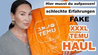 XXXL TEMU HAUL im Test / schlechte Erfahrungen / NICHT GESPONSERT! #natalinordbeauty