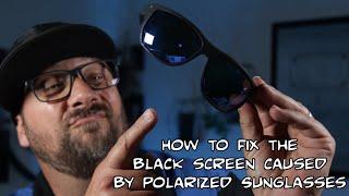 How to Fix the Effect of Polarized Sunglasses on Your Radio Screen