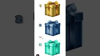 Choose your gift box #1millionview #10millionview #100millionview   #short #giftbox #varilvideo #100