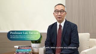 EdUHK Virtual Career Fair 2021 - Welcoming Speech by Prof Lui