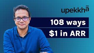 Rajan Maruthavanan - 108 ways of getting to a million dollars in ARR.