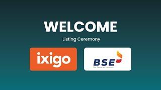 Listing Ceremony of Le Travenues Technology Limited (ixigo) at BSE