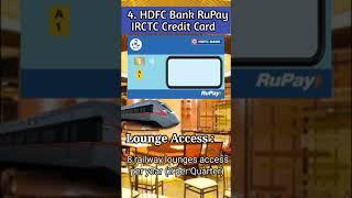 Railway Lounge access - Best Credit cards 2025|Best Credit Card For Complimentary Railway Lounge