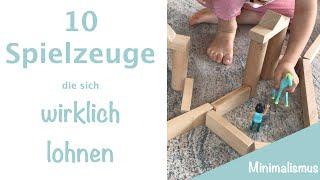 Minimalismus mit Kindern: Welche und wieviele Spielsachen braucht ein Kind?