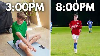 How a 17 y/o Footballer PREPARES for a GAME | Matchday Vlog