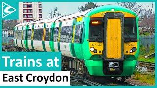 Trains at East Croydon (BML) 05/03/2022