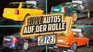 ALPINA DUELL unter ZWILLINGEN! - Prüfstandstag Halle77 - MARCO nimmt EURE Autos ran!