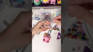 회사 근처 가챠샵 생겨 신나바뤼〰️⭐️ #키링만들기 #handmade #handmadekeychain #gachapon #ガチャポン #커비 #diy #비즈키링 #ビーズキーホルダー