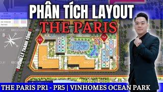 PHÂN TÍCH LAYOUT PR1 - PR5 | THE PARIS VINHOMES OCEAN PARK