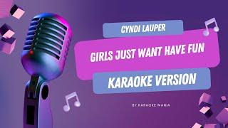 Cyndi Lauper - Girls just wanna have fun (Lyrics/Testo) KARAOKE VERSION