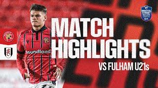 Walsall v Fulham U21 Highlights