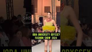 Iqra University Fashion Odyssey 24 a breathtaking celebration of creativity!Organized by AIFD