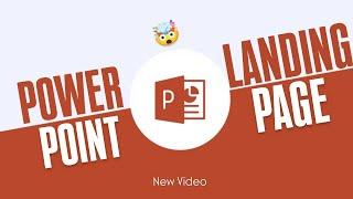 PowerPoint - LANDING PAGE | Animations And Colors  JUST UPLOADED