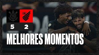 MELHORES MOMENTOS: Corinthians 5 x 2 Athletico | Brasileirão 2024