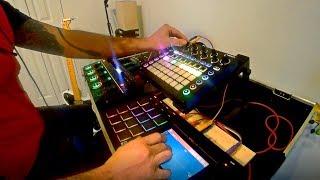 BOSS RC-505 | AKAI MPC LIVE | NOVATION CIRCUIT | Live Looping Jam #8