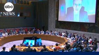 U.N. nuclear chief addresses security council after U.S. strikes Iran