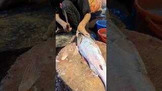 Wow!! Traditional Big Size Bighead Fish Cutting Skills In Village Fish Market| part-1  #shorts