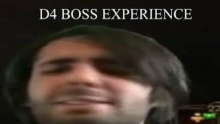 DIABLO 4 BOSS EXPERIENCE