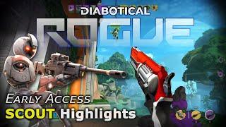 Sniper Class Scout Highlights in Diabotical Rogue - A New Arena FPS