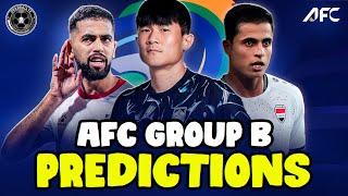 AFC ASIA MARCH WORLD CUP QUALIFIERS PREDICTIONS (GROUP B)