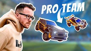 I joined a PRO Rocket League team for a day (and we actually entered a tournament)