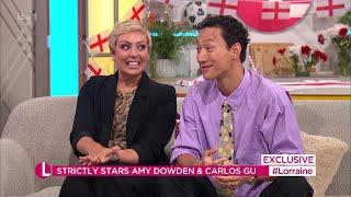 Amy Dowden, Carlos Gu (Strictly Come Dancing Professionals) On Lorraine [12.07.2024]