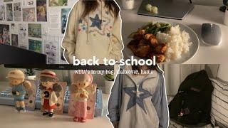 getting ready for back to school  what’s in my bag, aelfric eden haul, room makeover