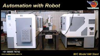 Automation with Robot | RealTech CNC Machine VD 337