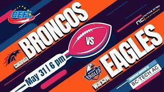 CEFL 2025 Championship 1/2 | Calanda BRONCOS vs Warsaw EAGLES