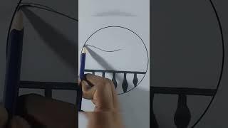 #easydrawing #art #circledrawing #drawing #drawingincircle #easy #scenery #circle