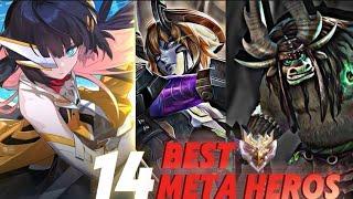 TOP 14 BEST EXP HEROES THAT ARE META | MLBB