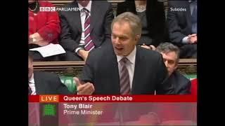 Tony Blair DESTROYS the Tories on Nuclear Power