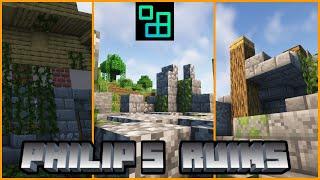 Philip's Ruins Minecraft Forge/Fabric Mod  (1.19.2 and other versions)