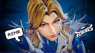 【RIVALS ASMR】SLEEP with Invisible Woman   (soft spoken  clicky controller  gentle rain ️)