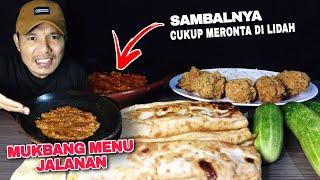 MUKBANG 5 HOME MADE CHICKEN CRISPY+ 4 KEBAB JALANAN DENGAN SAMBAL SUPER PEDAS