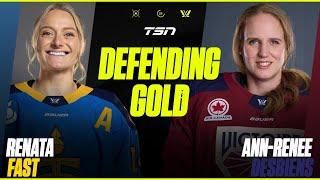 Sceptres' Renata Fast & Victoire's Ann-Renee Desbiens Chat World Championships, Olympics & PWHL