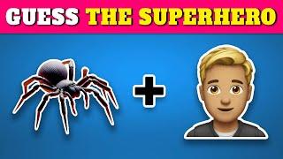 Guess the Superhero by Emoji | Superhero Quiz ‍️