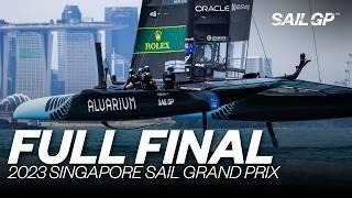 Full Final | 2023 Singapore Sail Grand Prix |  v  v  | SailGP