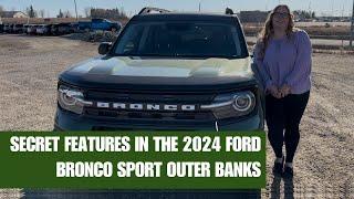 Secret Features in the 2024 Bronco Sport Outer Banks