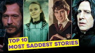 Top 10 Most Heartbreaking Backstories In Harry Potter | Harry Potter Explained