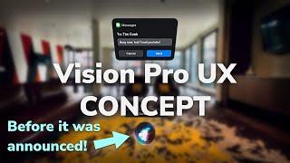 Apple Vision Pro UX | Concept | Nova