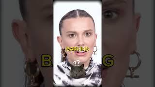 Millie Bobby Brown's most useless talent is barking